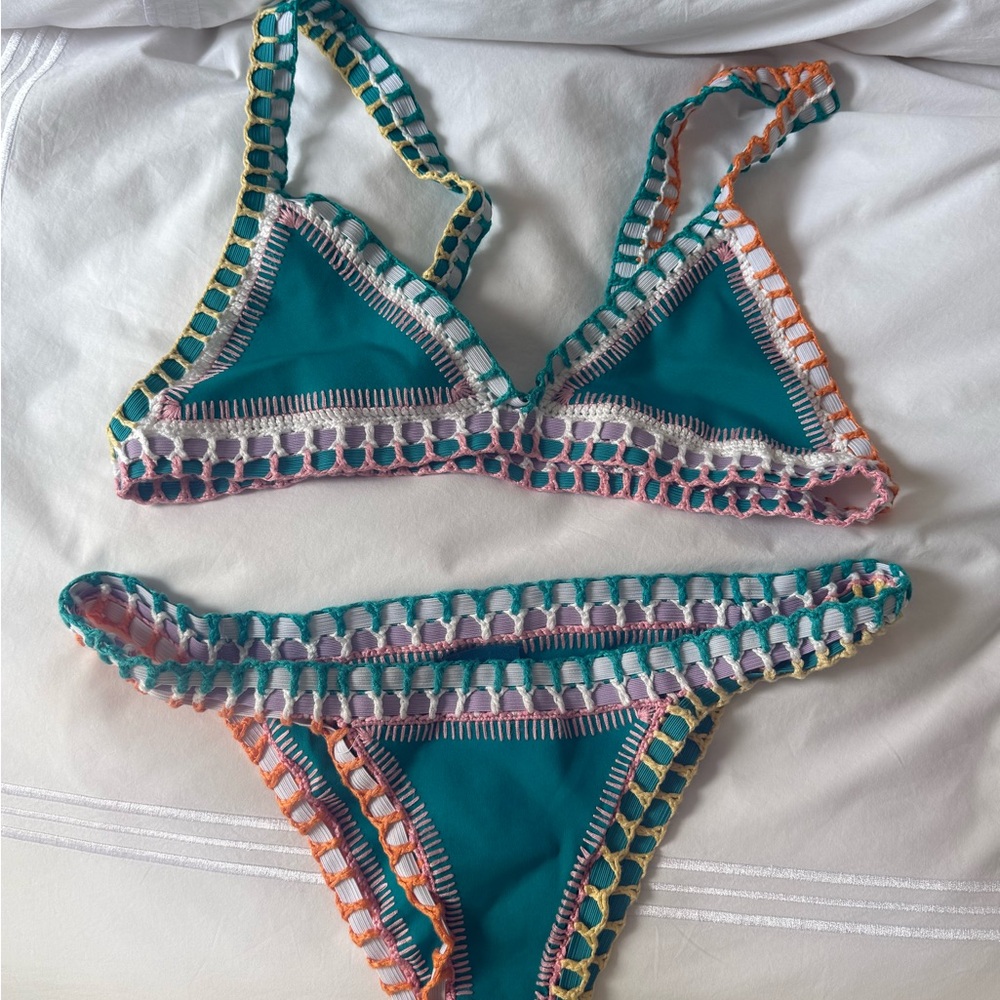 Crochet Trim Bikini